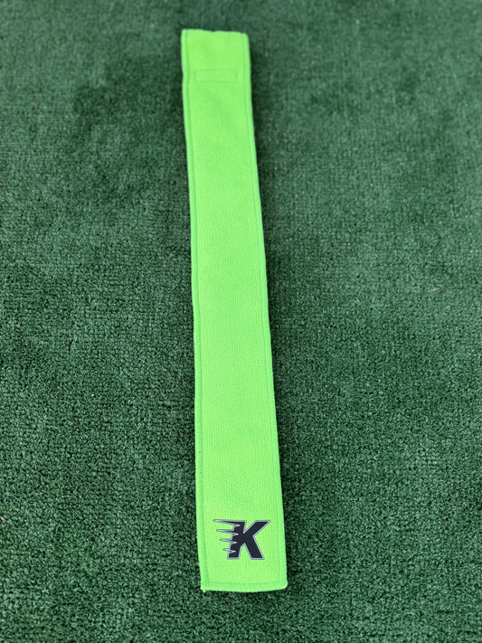 Highlighter Green Streamer Towel