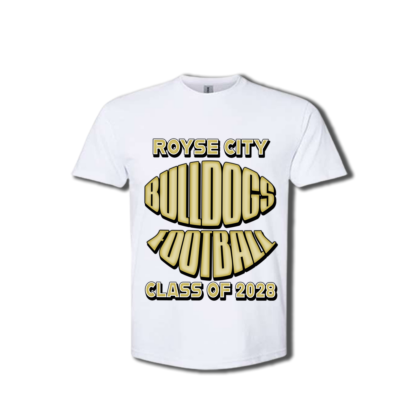 ROYSE CITY BULLDOGS FOOTBALL CLASS OF (XXXX) FAN SHIRT