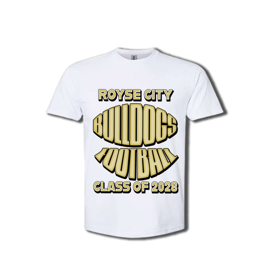 ROYSE CITY BULLDOGS FOOTBALL CLASS OF (XXXX) FAN SHIRT